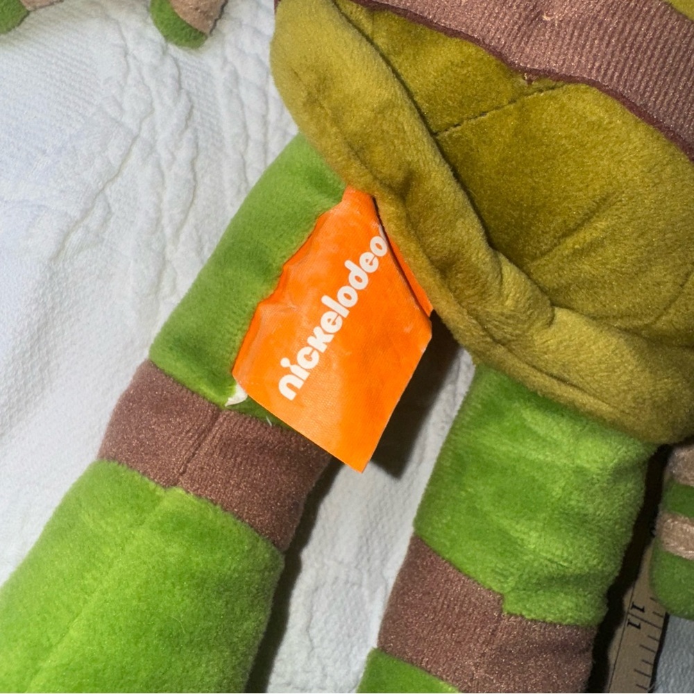 TMNT Teenage Mutant Ninja Turtles Leonardo Nickelodeon Plush Toy 2016 17" Show - Picture 9 of 9